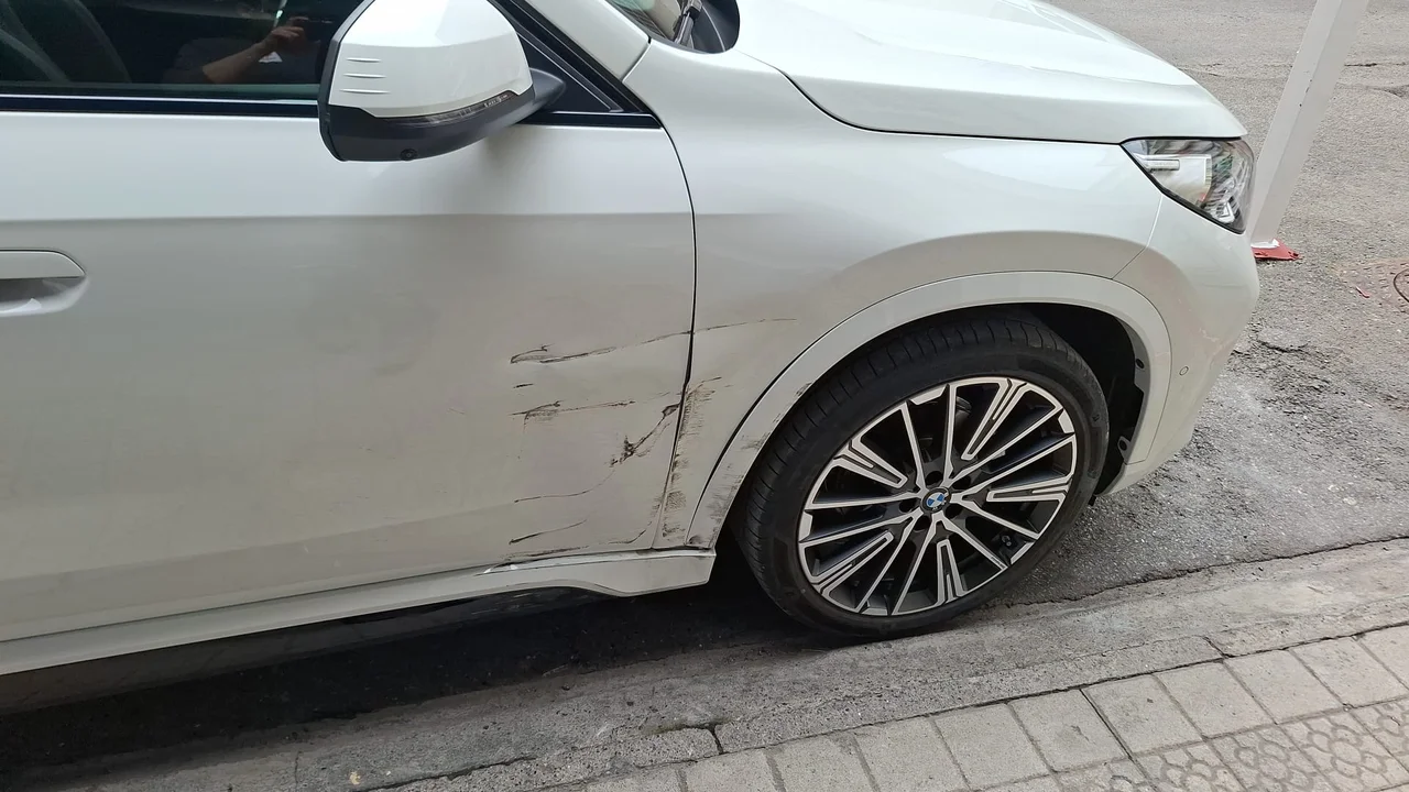 BMW X1 · Reparación de carrocería — Antes