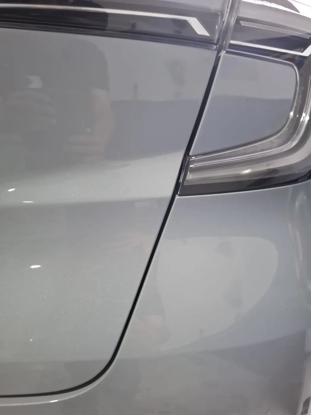 Renault Captur · Reparación de aleta y paragolpes trasero — Después